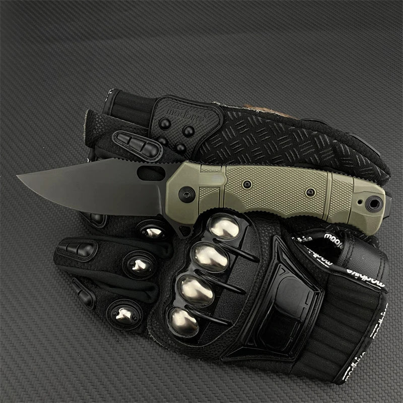 Pocket 42° 7.8CM Polychromatic Nylon Fiber Handle EDC Multi-purpose Outdoor Durable Camping Portable Folding Knife Gifts for Men