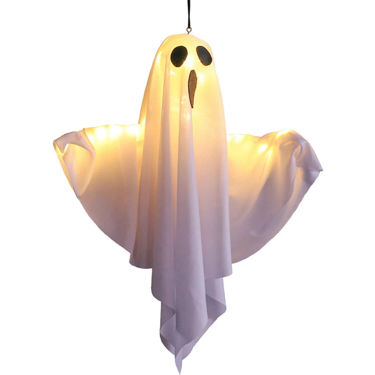 Halloween Ghost Hanging Decorations Halloween Hanging Light Up White Flying Ghosts Tree Window Wall Scary Ornament 2026