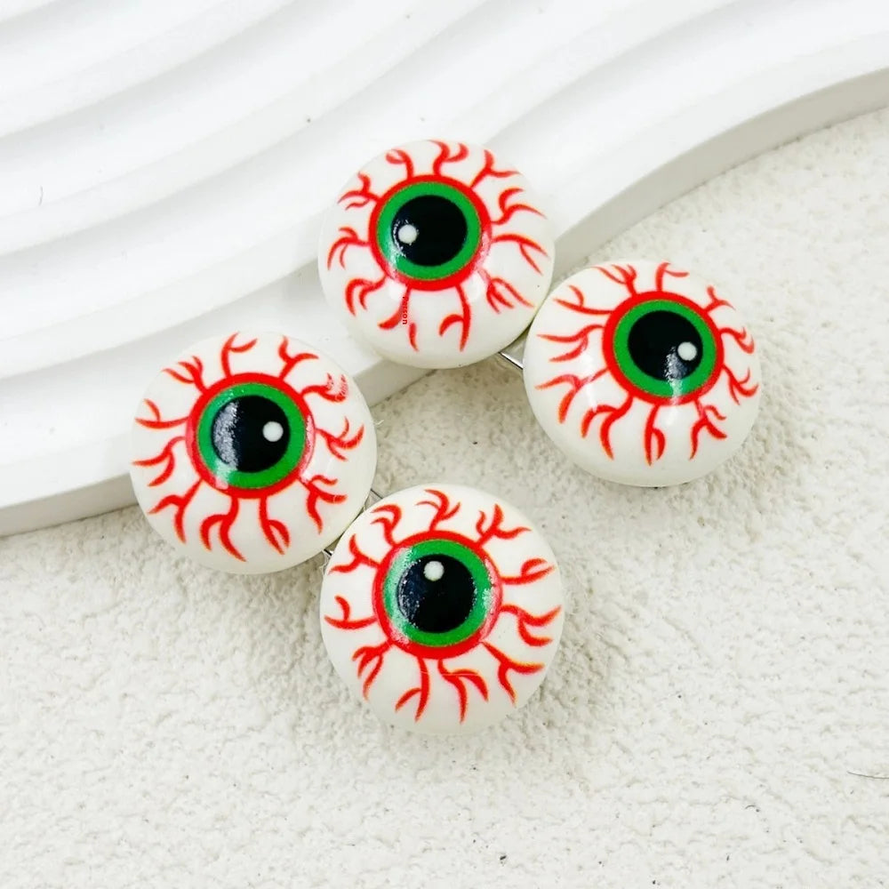 Halloween Props and Accessories: Ghost Eyes, Pumpkin Monsters, Ghost Bats, Eyeball Ornaments, Hairpins