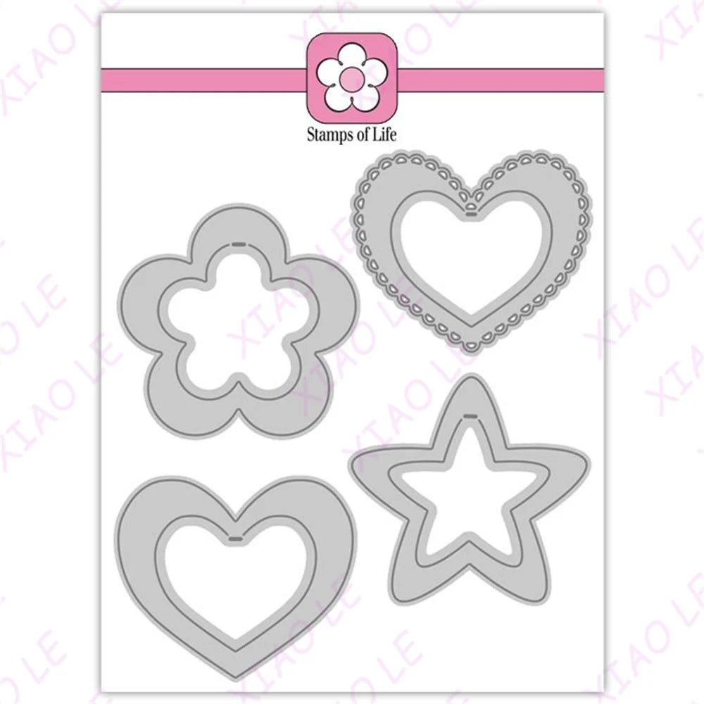 Happy Easter Egg 2026 New Flowers Metal Cutting Dies Scrapbook Diary Decoration Stencil Embossing Template DIY Greeting