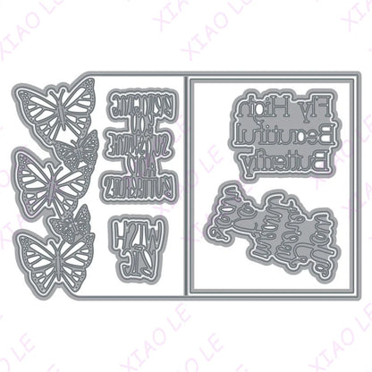 Happy Easter Egg 2026 New Flowers Metal Cutting Dies Scrapbook Diary Decoration Stencil Embossing Template DIY Greeting