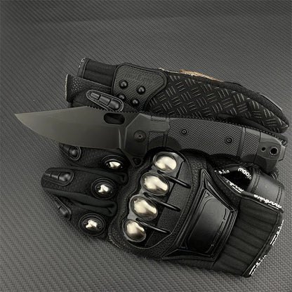 Pocket 42° 7.8CM Polychromatic Nylon Fiber Handle EDC Multi-purpose Outdoor Durable Camping Portable Folding Knife Gifts for Men